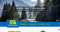 Desktop Screenshot of mk-reisemobile.de